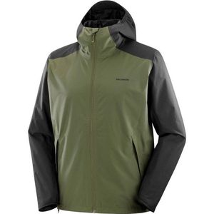 Salomon Outscape 2L Regenjas (Heren |olijfgroen |waterdicht)