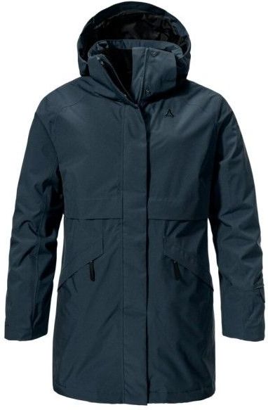 Schöffel - Malkay - Lange Jas - Blauw - Isolerend - Waterdicht