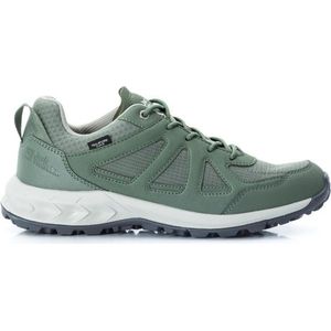 Jack Wolfskin Womens Woodland 2 Texapore Low Multisportschoenen (Dames |olijfgroen |waterdicht)