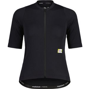 Maloja Womens RigiM1/2 Fietsshirt (Dames |zwart)