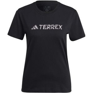 adidas Terrex Womens Terrex Classic Logo T-Shirt T-shirt (Dames |zwart)