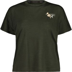 Maloja - HongarM - Merinoshirt - Olijfgroen - Dames