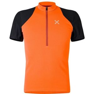 Montura Neverland Zip T-Shirt Sportshirt (Heren |oranje)