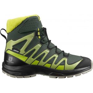 Salomon Xa Pro V8 Winter CSWP Junior Winterschoenen (Kinderen |olijfgroen |waterdicht)