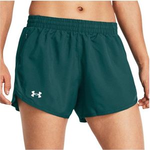 Under Armour Womens Fly By 3 Short Hardloopshort (Dames |blauw)