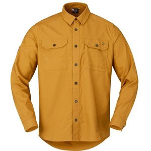 Norrona Femund Cotton Shirt Overhemd (Heren |geel)