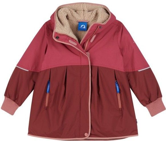 Finkid - Aina Mukka - Lange Jas - Rood - Kinderen