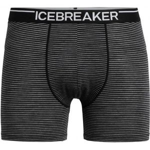 Icebreaker Anatomica Boxers Merino-ondergoed (Heren |zwart/grijs)