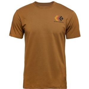 Black Diamond - Faded SS Tee Dark Curry - T-shirt - Bruin
