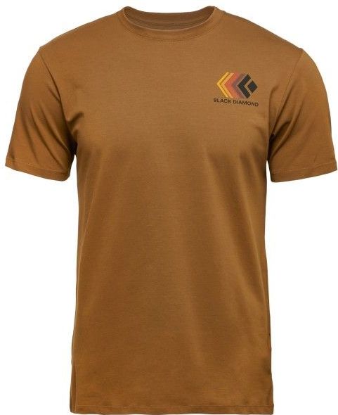 Black Diamond - Faded SS Tee Dark Curry - T-shirt - Bruin