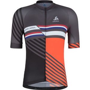 Odlo Performance Aero S/S Jersey Fietsshirt (Heren |grijs)