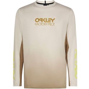 Oakley Maven Coast L/S Jersey 20 Fietsshirt (Heren |beige)