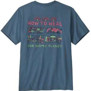 Patagonia Kids Graphic T-shirt (Kinderen |blauw)
