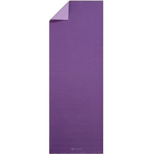 GAIAM 6 mm Premium 2-Color Yoga Mat Yogamat (purper)