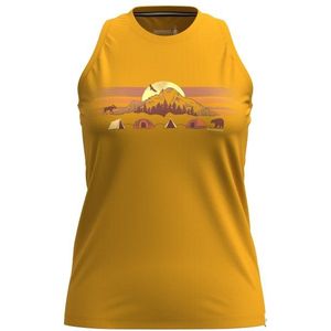 Smartwool Womens Mountain Moonlight Graphic Tank Tanktop (Dames |meerkleurig)