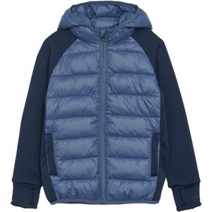 Color Kids Kids Hybrid Fleece Jacket with Hood Synthetisch jack (Kinderen |blauw)