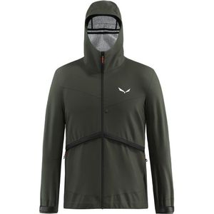 Salewa Puez PTX Hybrid Jacket Regenjas (Heren |grijs |waterdicht)