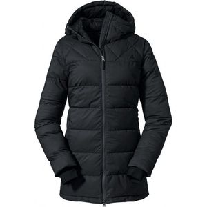 Schöffel Womens Insulated Parka Boston Lange jas (Dames |zwart)