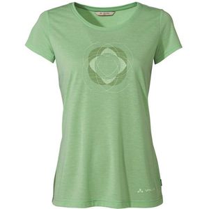 Vaude Womens Skomer Print T-Shirt II Sportshirt (Dames |groen)