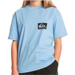 Quiksilver Kids Back Flash S/S T-shirt (Kinderen |blauw)