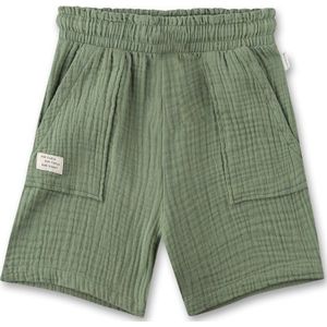 Sanetta Pure Kids Boys LT 2 Shorts Cotton Short (Kinderen |groen/olijfgroen)