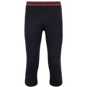 Thermowave Merino Xtreme 3/4 Pants Merino-ondergoed (Heren |zwart)