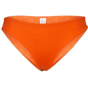 PURA clothing Womens Nola Bikinibroekje (Dames |oranje/rood)