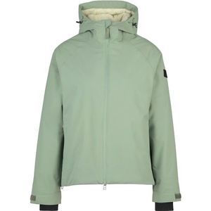 Stoic Womens MountainWool MMXX UppsalaSt III Jacket Winterjack (Dames |groen |waterdicht)
