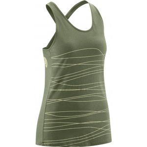 Edelrid Womens Margalef Tank Top (Dames |olijfgroen)