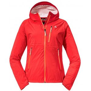 Schöffel Womens 25L Jacket Tegelberg Regenjas (Dames |rood |waterdicht)