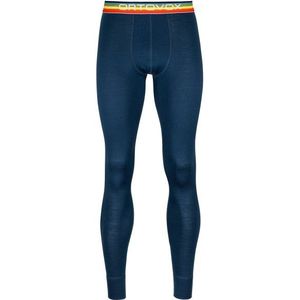 Ortovox 185 RockNWool Long Pants Merino-ondergoed (Heren |blauw)