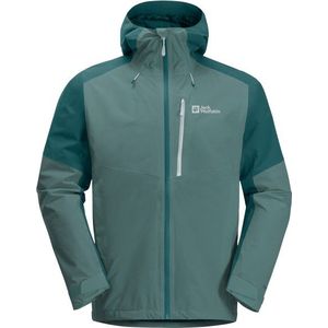 Jack Wolfskin Eagle Peak 2L Jacket Regenjas (Heren |turkoois |waterdicht)