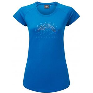 Mountain Equipment Womens Ray Tee T-shirt (Dames |blauw)