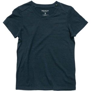 Devold Womens Premium Tee Merinoshirt (Dames |blauw)