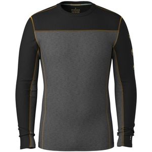 Smartwool - Classic Thermal Merino BL Colorblock - Merino-ondergoed - Grijs/Zwart