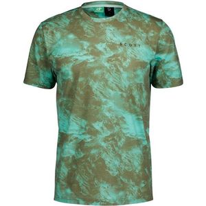 Scott Tee Dri Tie Dye Sportshirt (Heren |groen)