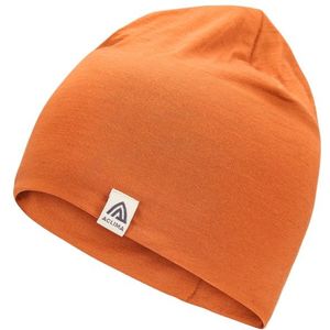 Aclima LightWool 140 Relaxed Beanie Muts (oranje)