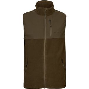 Härkila Fjell Fleeceweste Fleecebodywarmer (Heren |bruin)