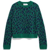 ARMEDANGELS Womens Diliriaa Leopaa Trui (Dames |blauw)