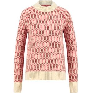 Ulvang Womens Echo Mock Neck Sweater Wollen trui (Dames |roze)