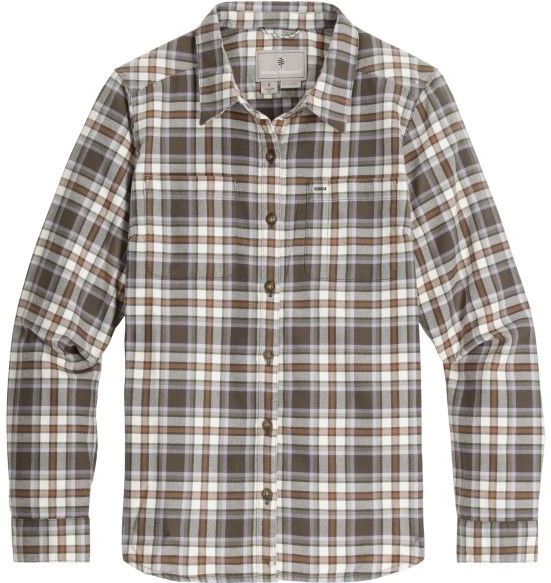 Royal Robbins - Lieback - Blouse - Grijs - Organic Cotton Flannel