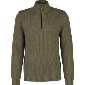 Stoic Heavy MerinoKnit MMXXRutvik Half Zip Merinotrui (Heren |olijfgroen)