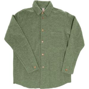 Engel Herren-Hemd Overhemd (Heren |groen/olijfgroen)