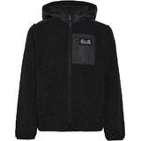 Didriksons - Kid's Exa Full Zip 3 - Fleecevest - Zwart