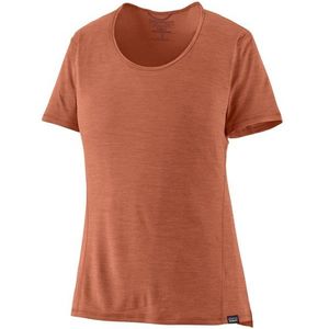 Patagonia Womens Cap Cool Lightweight Shirt Synthetisch ondergoed (Dames |rood)