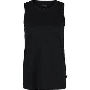 Stoic Womens Merino150 MMXX Tank Tanktop (Dames |zwart)