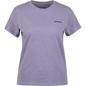 Patagonia Womens P-6 Logo Responsibili-Tee T-shirt (Dames |purper)