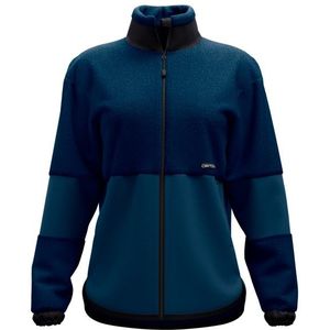 Ortovox Womens Fleece Teddy Jacket Fleecevest (Dames |blauw)