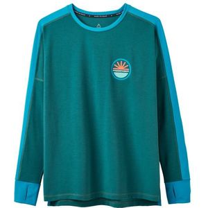 Passenger Womens Chase The Light Active L/S T-Shirt Longsleeve (Dames |turkoois)