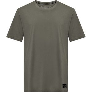 SALEWA - Eagle Logo Patch - T-shirt - Zwart - Katoen